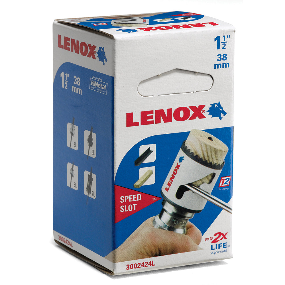 1-1/2 Inch x 1-1/2 Inch Bi-Metal Speed Slot Hole Saw Lenox