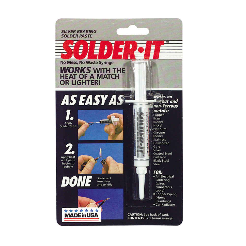Silver Solder Paste Syringe