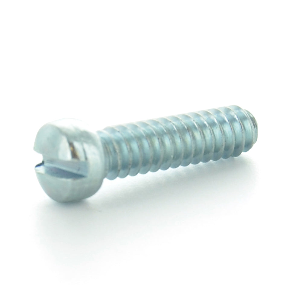 Nc Zinc Plated Slotted Fill Machine Screw 8-32X3/4