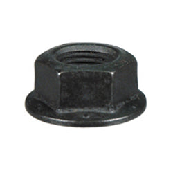 1/2-13 Inch Non-Serrated Coarse Black Phosphate and Oil Grade 8 Hex Flange Nut