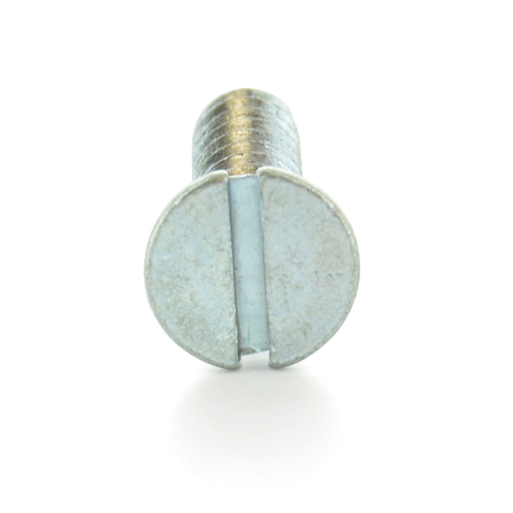 #8 x 3/4 Inch Zinc Plated Alloy Steel Flat - Countersunk Head Type-Ab Self-Tapping Sheet Metal Screw