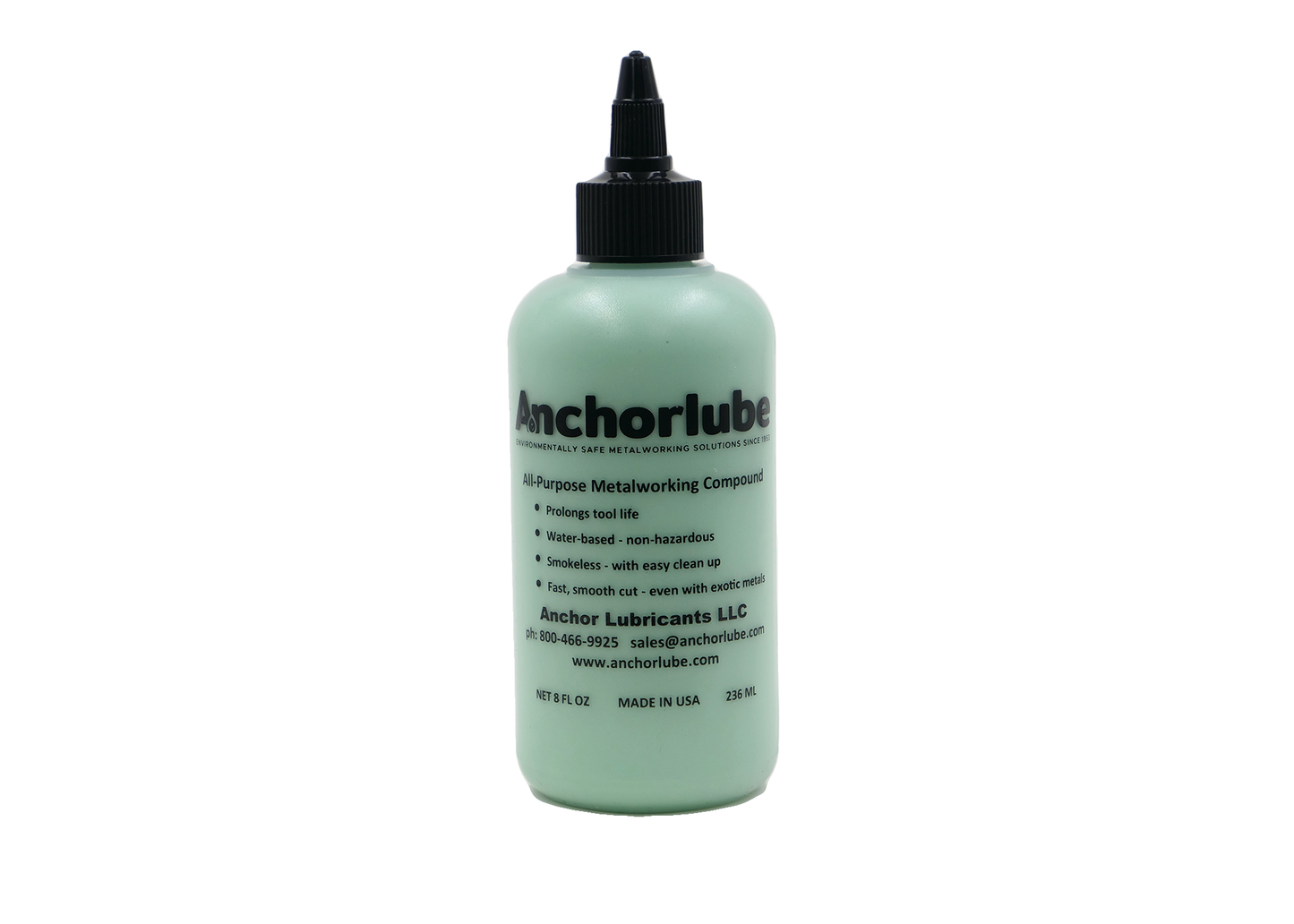 Anchorlube G-771 Cutting Fluid Bottle - 8 Oz Net Weight - Bottle