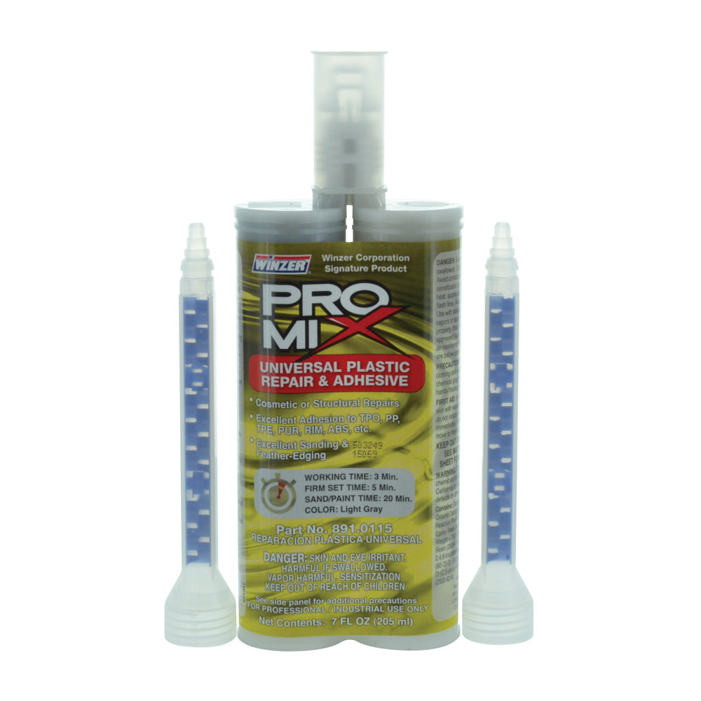 Winzer Pro-Mix Universal Plastic Repair And Adhesive - 7 Oz Net Weight