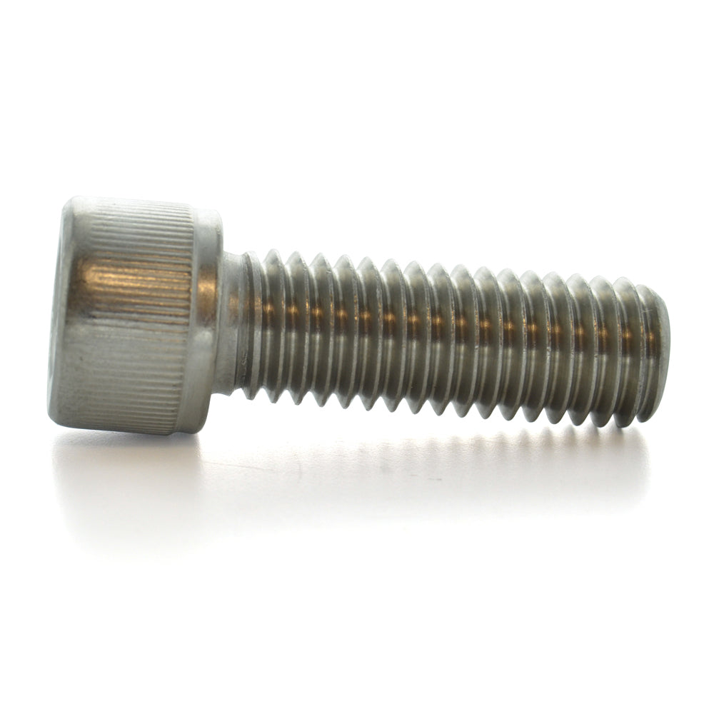 1/4-20 x 1/2 Inch Coarse Plain 18-8 (A2) Stainless Steel Socket Cap Screw