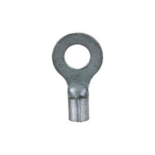 12-10 AWG 1/4 Inch Stud Tin Plated Copper Non-Insulated Versakrimp™ Female Ring Tongue Terminal