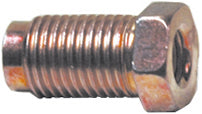 3/16 Inch x 3/8-24 Thread Bubble Flare Steel Brake Line Tube Nut