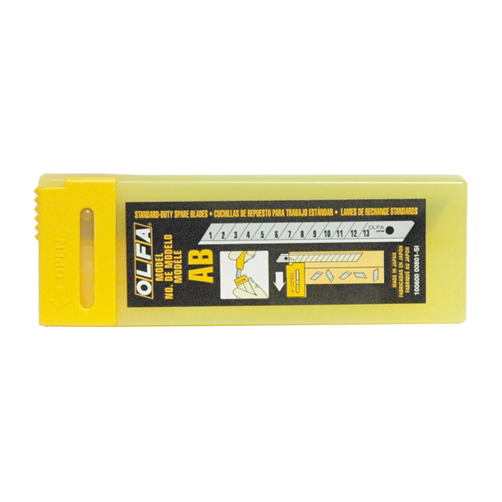 Olfa 9Mm Snap-Off Blade Razor - 10 Per Pack