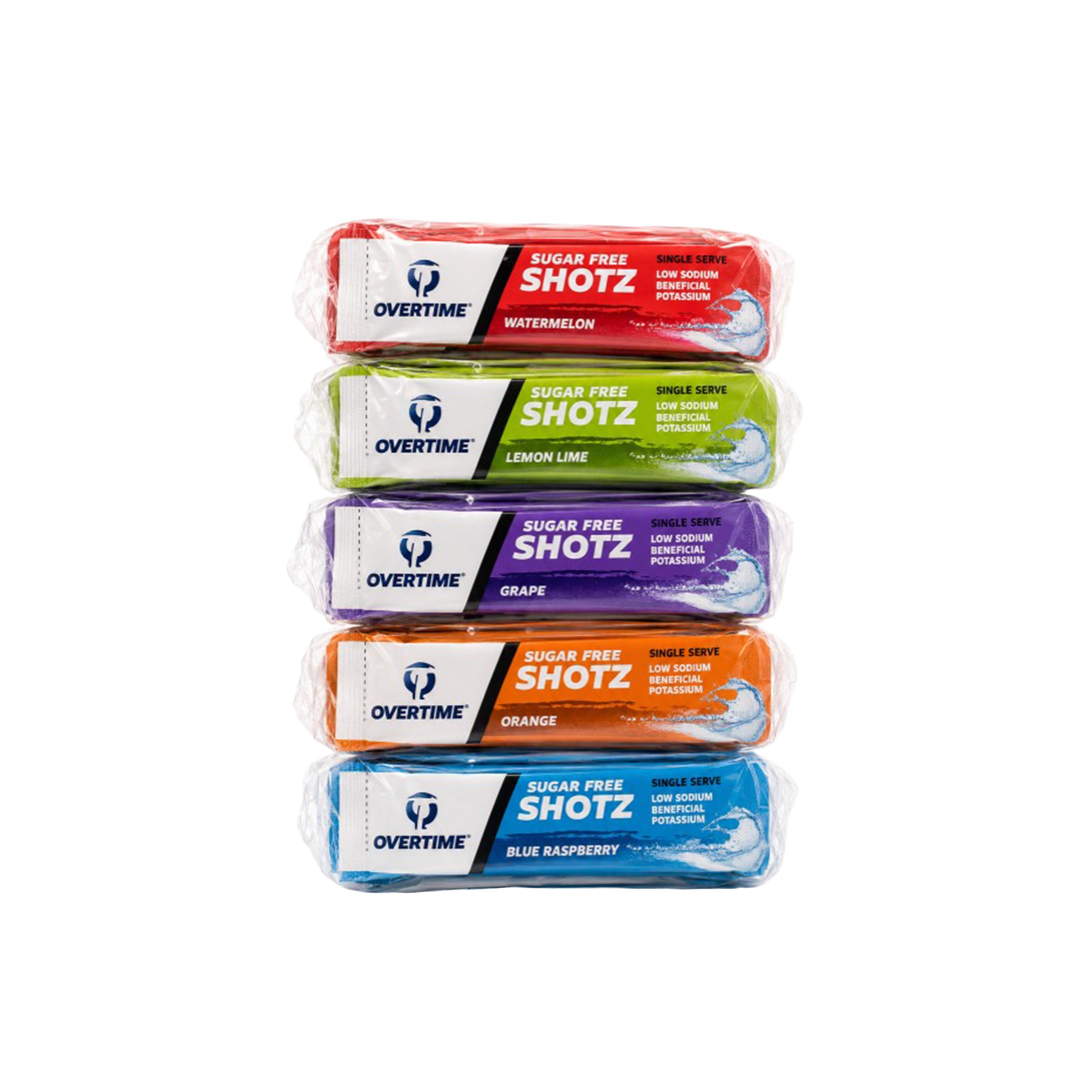 Single-Serve Shotz For 16.9 Fl. Oz. Bottles � 5-Flavor Variety Pack