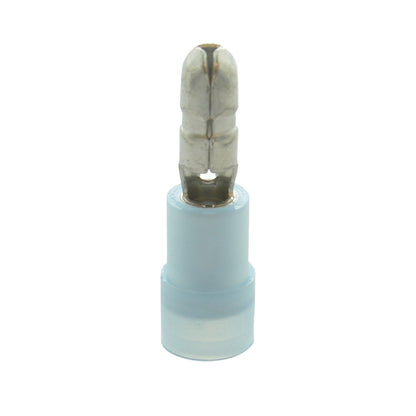 16-14 Awg Blue Nylon Insulated Bullet Male Snap Plug