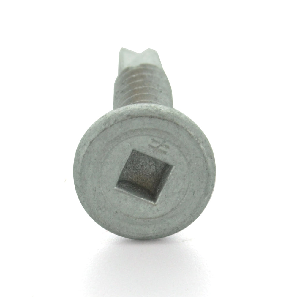 #10 x 1/2 Inch Self-Drilling Tek Screw Hex Washer Head 410 Stainless Steel