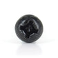 #8 x 1-1/2 Inch Painted Self-Drilling Pan Head Square Drive Screws - Black