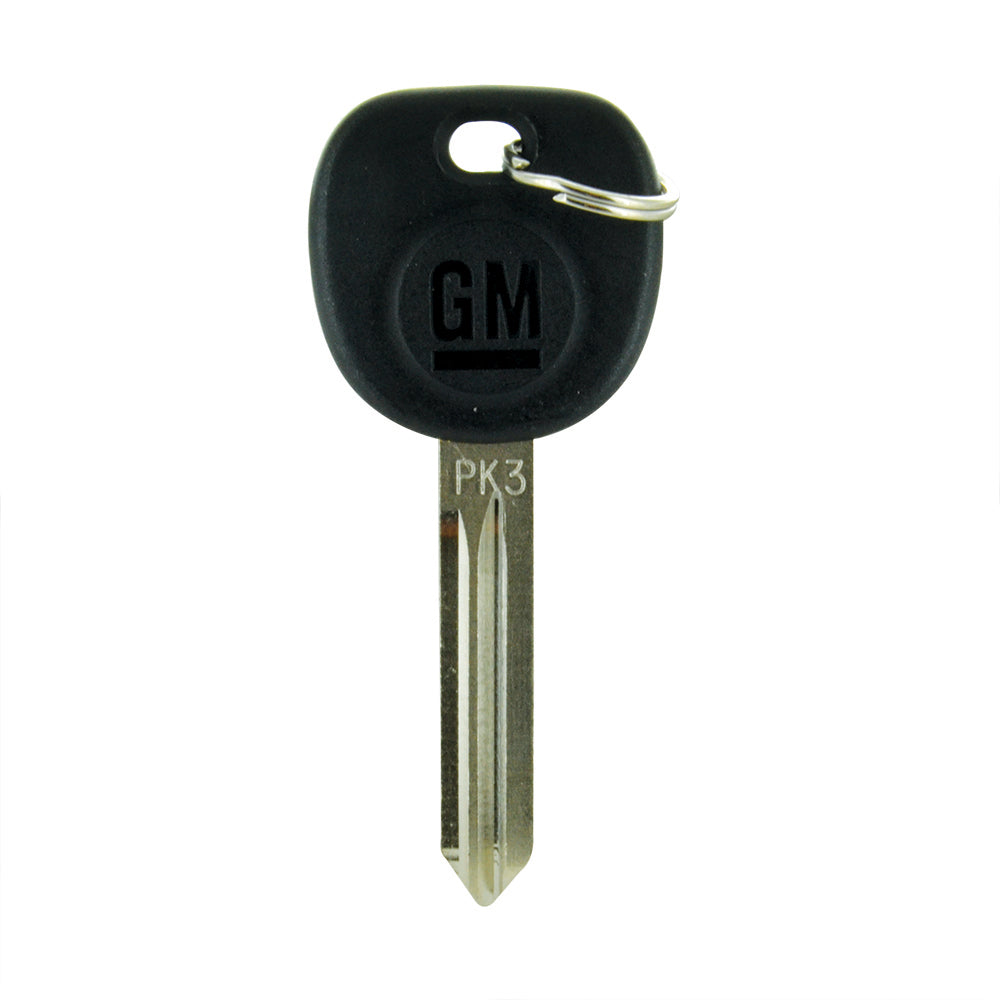 GM Logo 93 Grv Key Blank Pk3 Small Hole 23372323