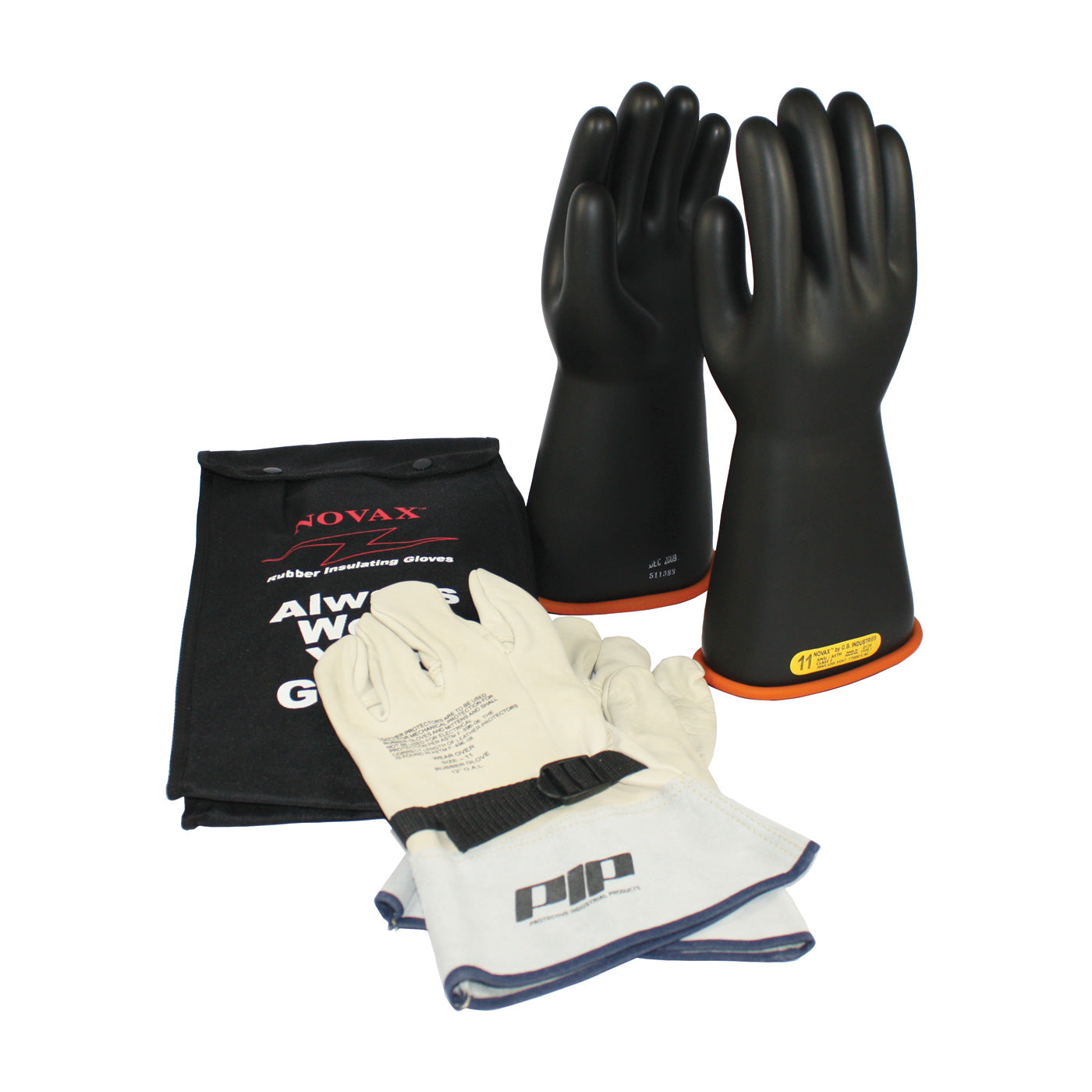 Class 2 Rubber Insulating Glove Safety Kit