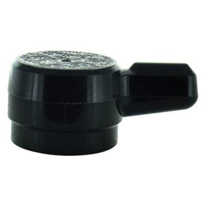 Black "L" Shaped Thumb Screw Knob - #10 (9/16 Inch Diameter)