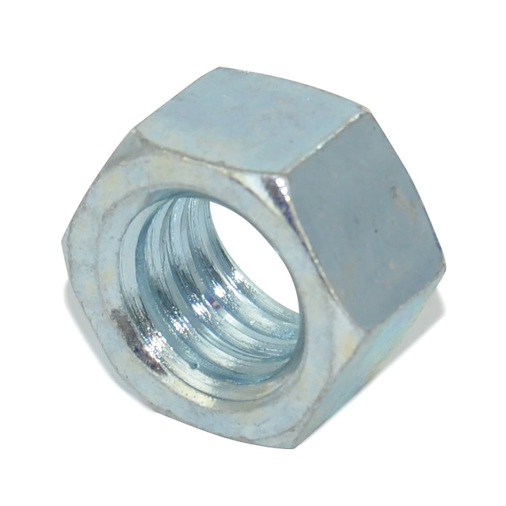 7/16-20 Fine Zinc Plated Grade 2 Automotive Style Hex Nut.