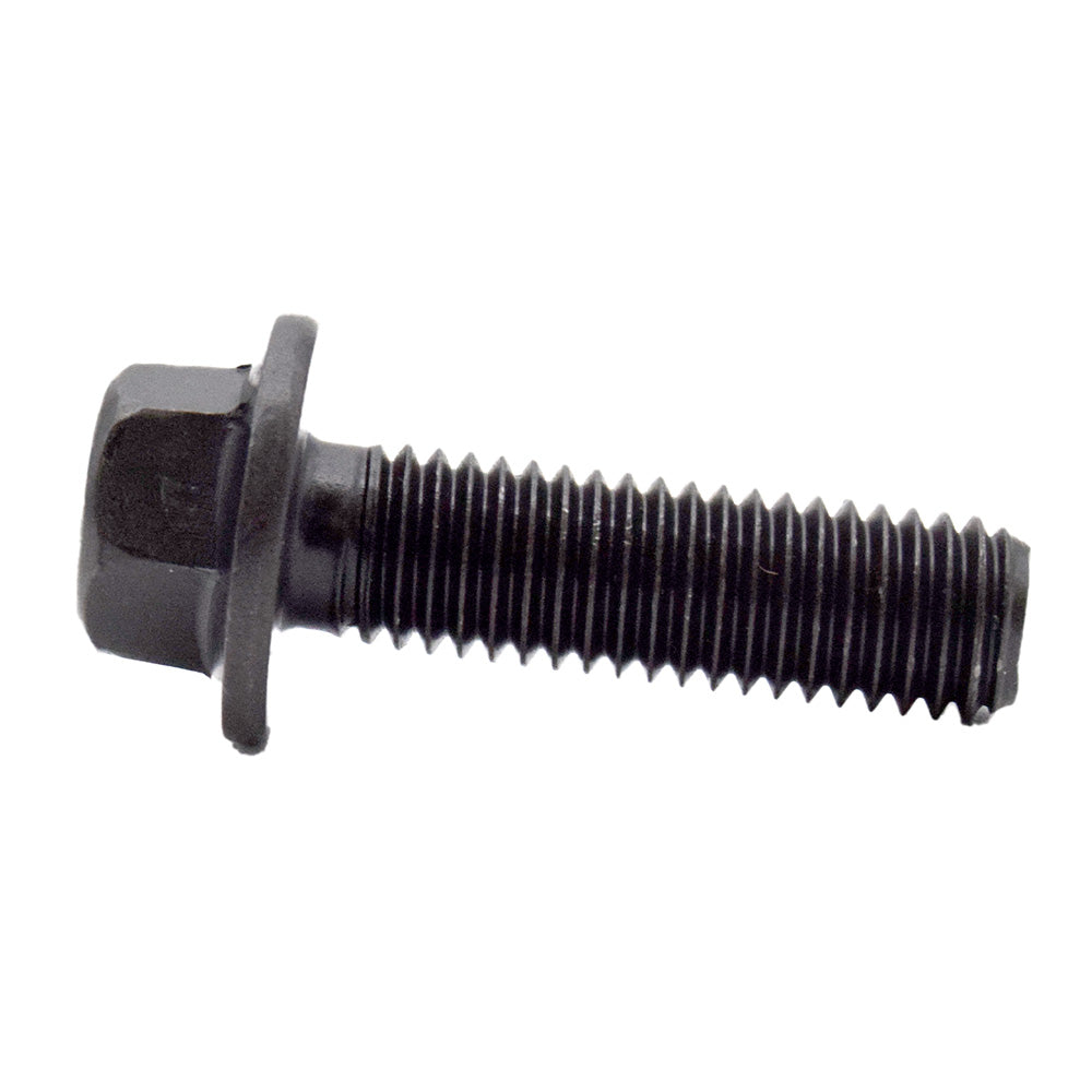 M6 x 1.0 x 40mm Reduced Head Hex Flange Screw Non Serrated Frame Bolts Plain Grade 10.9