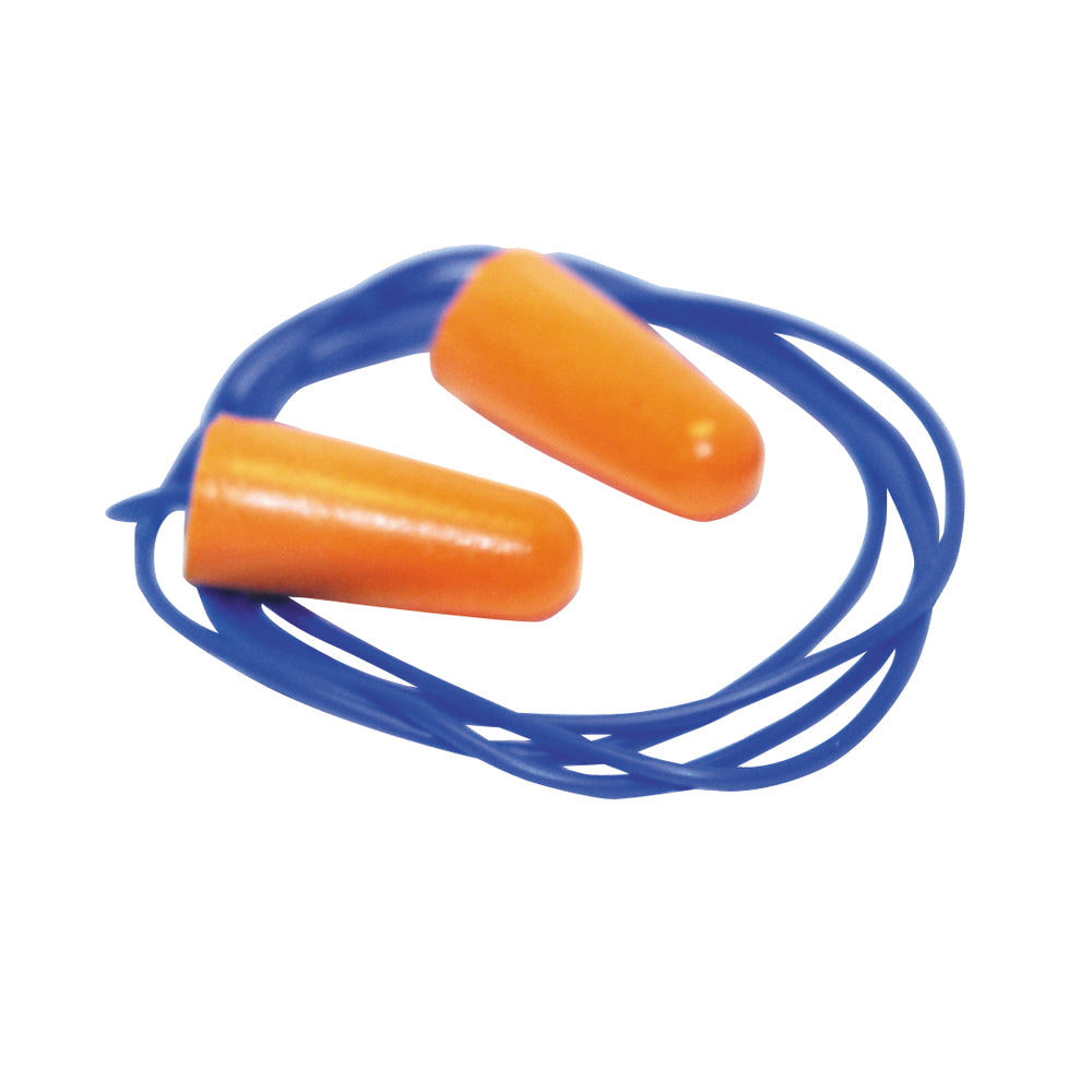 Corded Disposable Ear Plugs - 100 Per Box