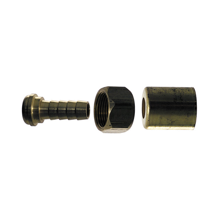 3/8 Inch X 3/8 Inch Abs Air Brake Swivel CA360 Brass 338 P Series Weatherhead
