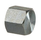 1/8" Threaded Black Steel Hex End Cap