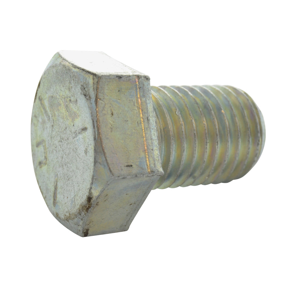 1-8 x 1-1/2 Inch Coarse Grade 5 Zinc Plated Steel Hex Head Cap Screw Usa