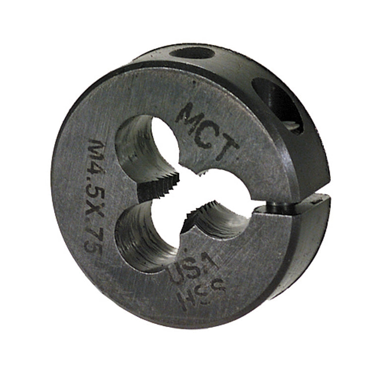 M10 x 1.5 x 1 Inch High Speed Steel Round Adjustable Die