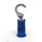 16-14 Gauge Nylon Insulated Hook Terminal Blue #10 Stud