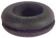 3/8 Inch Id X 7/8 Inch Od X 5/16 Inch Black Sbr Stock Rubber Grommet