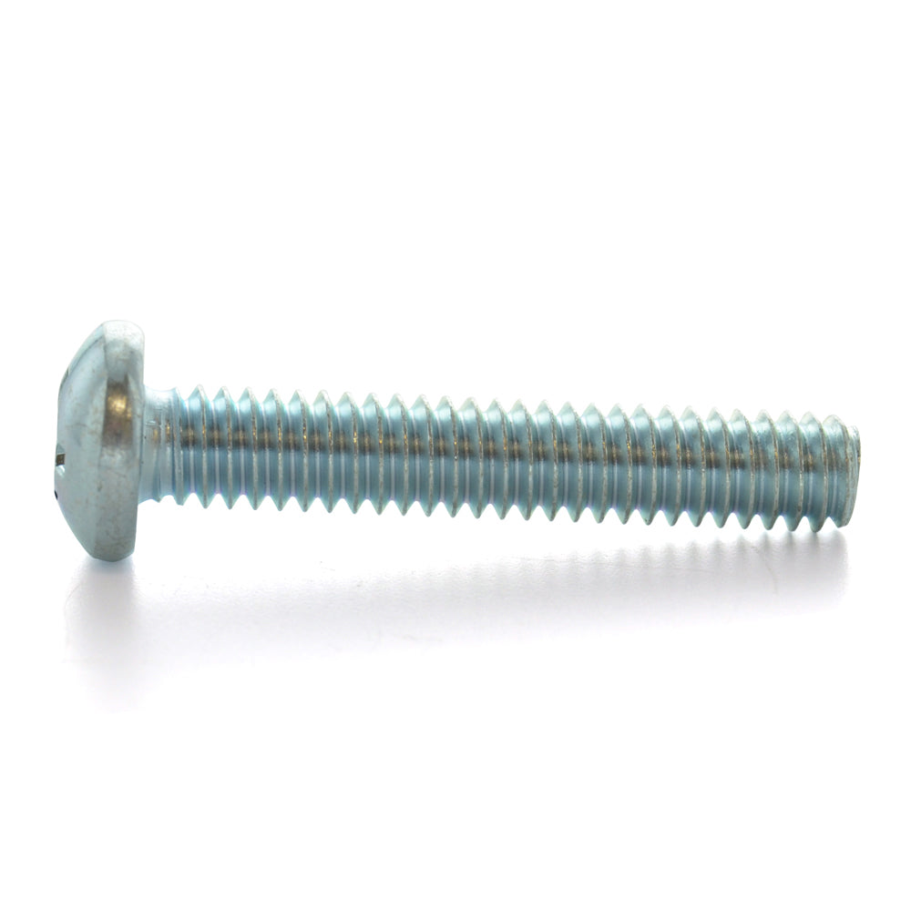 #8-32 x 1 Inch Coarse Zinc Plated Steel #2 Phillips Drive Flat Countersunk Head Machine Screw