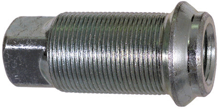 1-1/8-16 Inch Outside 3/4-16 Inch Inside 1-1/8 Inch Hex Left Handed Wheel Nut For Aluminum Wheels