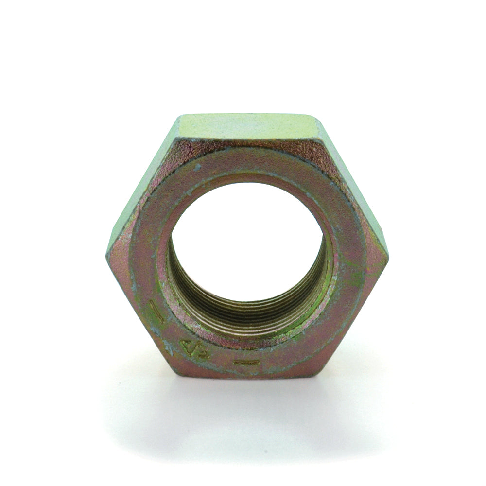 3/4-16 Finished Hex Nut Grade 8 Yellow Zinc Plated Fine