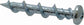 3/16 Inch x 1-1/4 Inch Chrome Plated Concrete Screws Wall-Dog� Anchor - 100 Per Box
