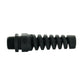 Pg-7 Liquid Tight, Non-Metallic Pigtail Spiral Strain Relief Cable Cord Protector With Nut