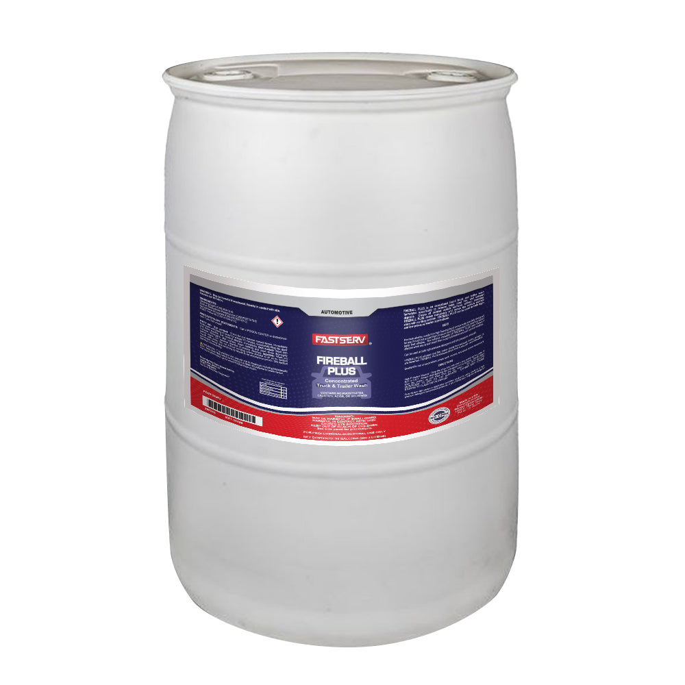 ISI Poly Fireball Plus Concentrated Truck and Trailer Wash - 55 Gallon Drum