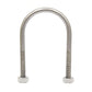 1/4-20 x 1-1/2 Inch X 2-3/4 Inch 304 Stainless Steel U-Bolt With 2 Nuts