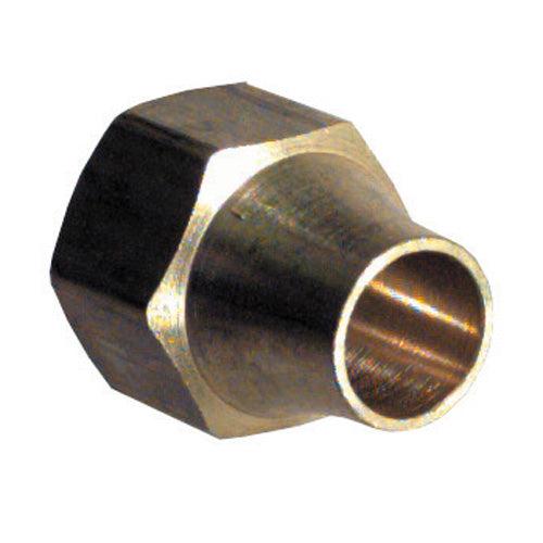 1/4 Inch Brass Self-Align Tube Nut - Long