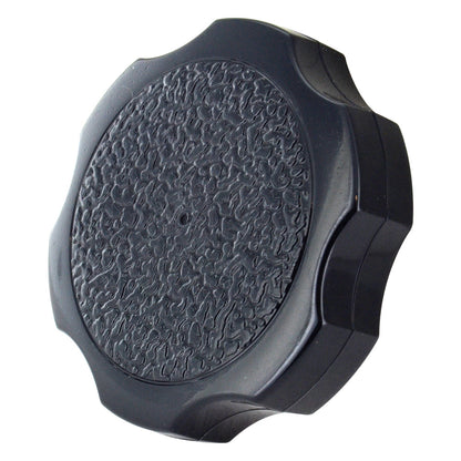 Black Rosette Thumb Screw Knob - 5/16 Inch (1-1/2 Inch Diameter)