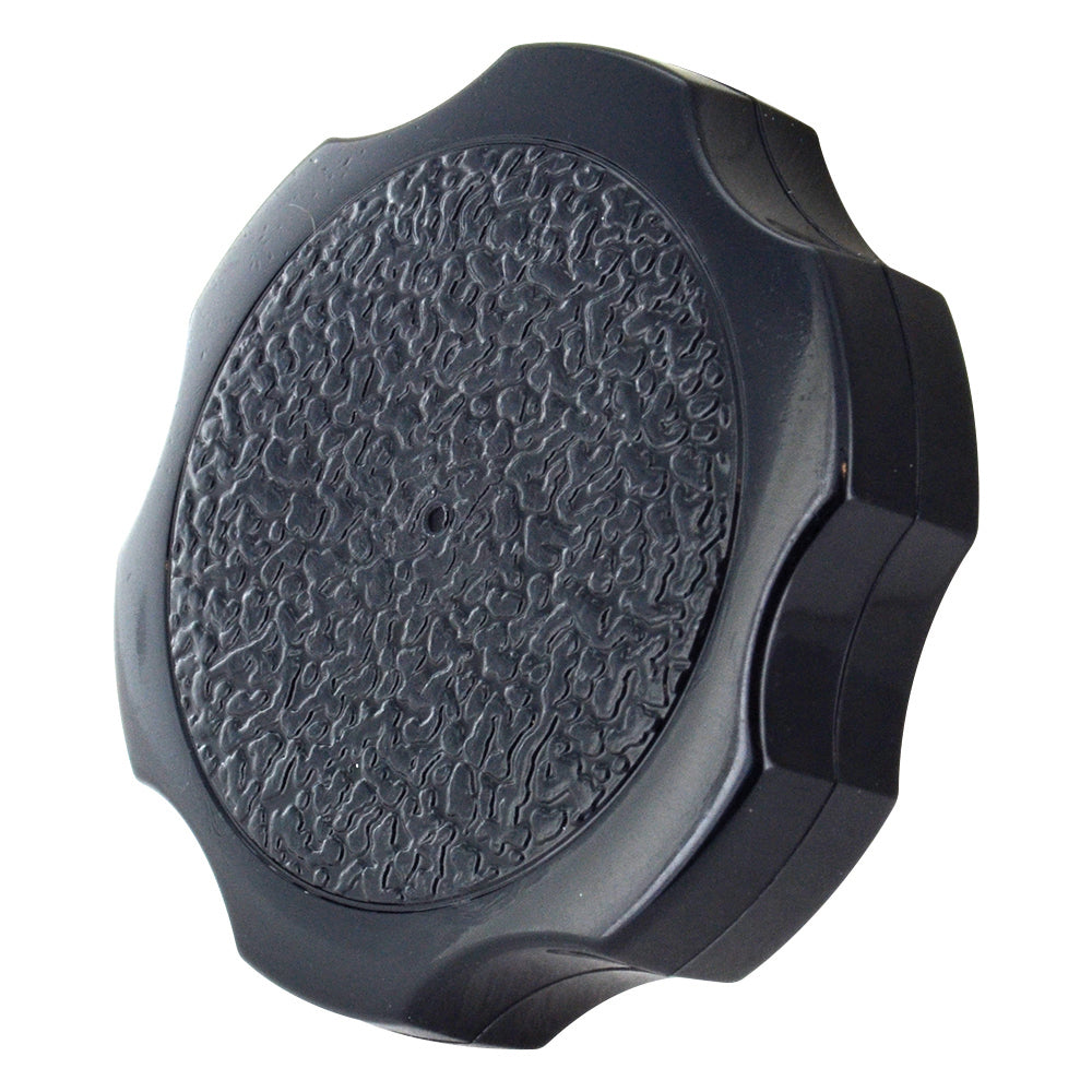 Black Rosette Thumb Screw Knob - 1/4 Inch (1-1/2 Inch Diameter)