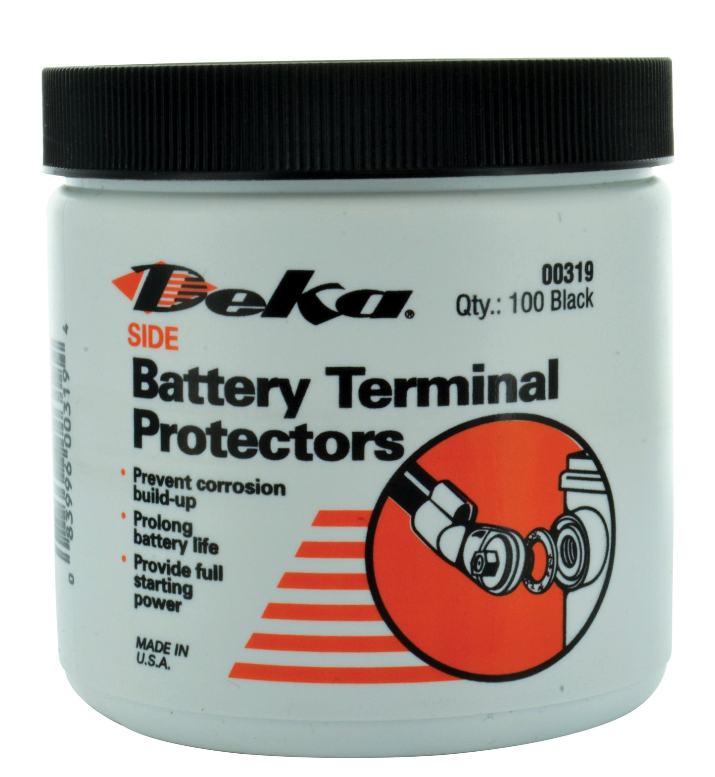 Gray Felt Top Post Battery Terminal Protector