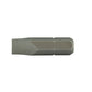 Slotted Drive 1/4 Inch Hex Shank #8-10 Tip 1 Inch Length Steel Insert Bit