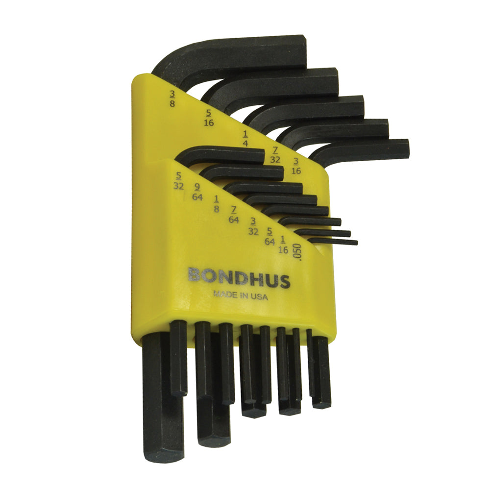 0.050 Inch L-Handle Short Arm Wrench Hex Key Set