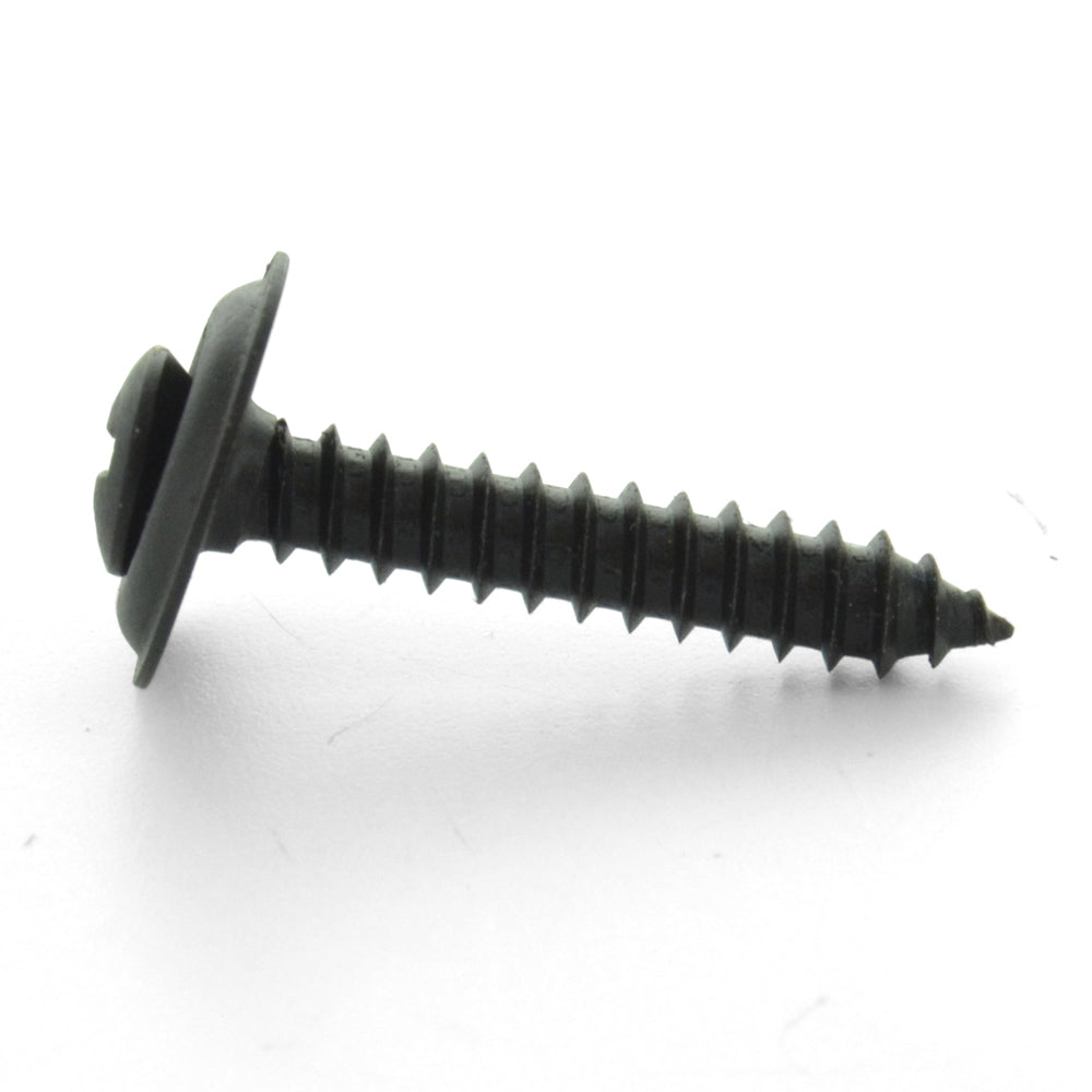#8-18 x 3/4 Inch Black Phosphate Type Ab Phillips Oval Trim Head Tapping Screw
