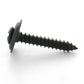 #8-18 x 3/4 Inch Black Phosphate Type Ab Phillips Oval Trim Head Tapping Screw