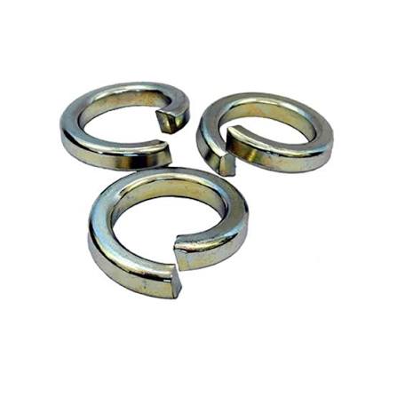 1/2 Inch Zinc Plated 1065 Carbon Steel Hi-Collar Split Lock Washer