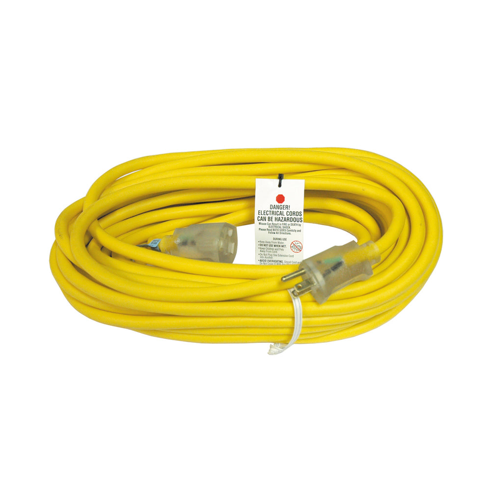 50 Foot Coleman 14/3 Wire Cable Polar / Solar Plus Extension Cord With Id Light