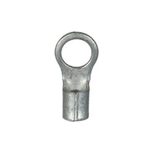 8 AWG 5/16 Inch Stud Tin Plated Copper Non-Insulated Versakrimp™ Female Ring Tongue Terminal