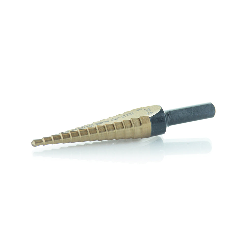 1/8" To 1/2" Step Drill Special Moly Alloy Steel