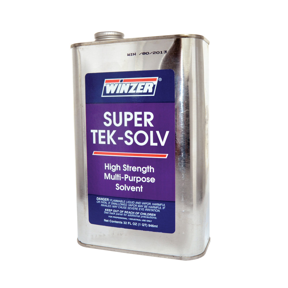 Winzer Super Tek-Solv High-Strength Multi-Purpose Solvent & Degreaser, 1 Quart - Can