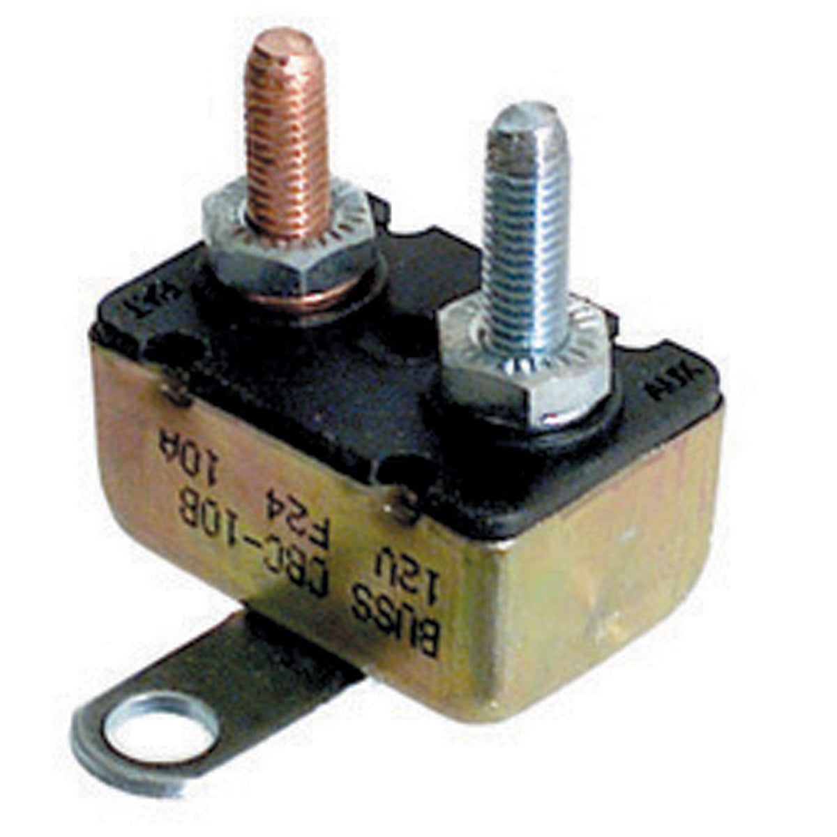50 Amp 14 Volt Dc 1.5 Ka At 14 Volt Dc #10-32 Stud Thermoplastic w Steel Metal Cover   I