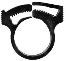 1/2 Inch Phosphate And Paint Heat Treated Spring Steel Band Red Spring Action Hose Clamp
