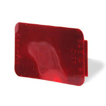 2-7/8 Inch Spitfire Wide Angle Rectangular Stick On Reflector Red